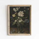 Dark Moody Still Life Flower Print