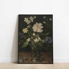 Dark Moody Still Life Flower Print