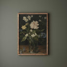 Dark Moody Still Life Flower Print