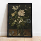 Dark Moody Still Life Flower Print
