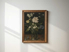 Dark Moody Still Life Flower Print