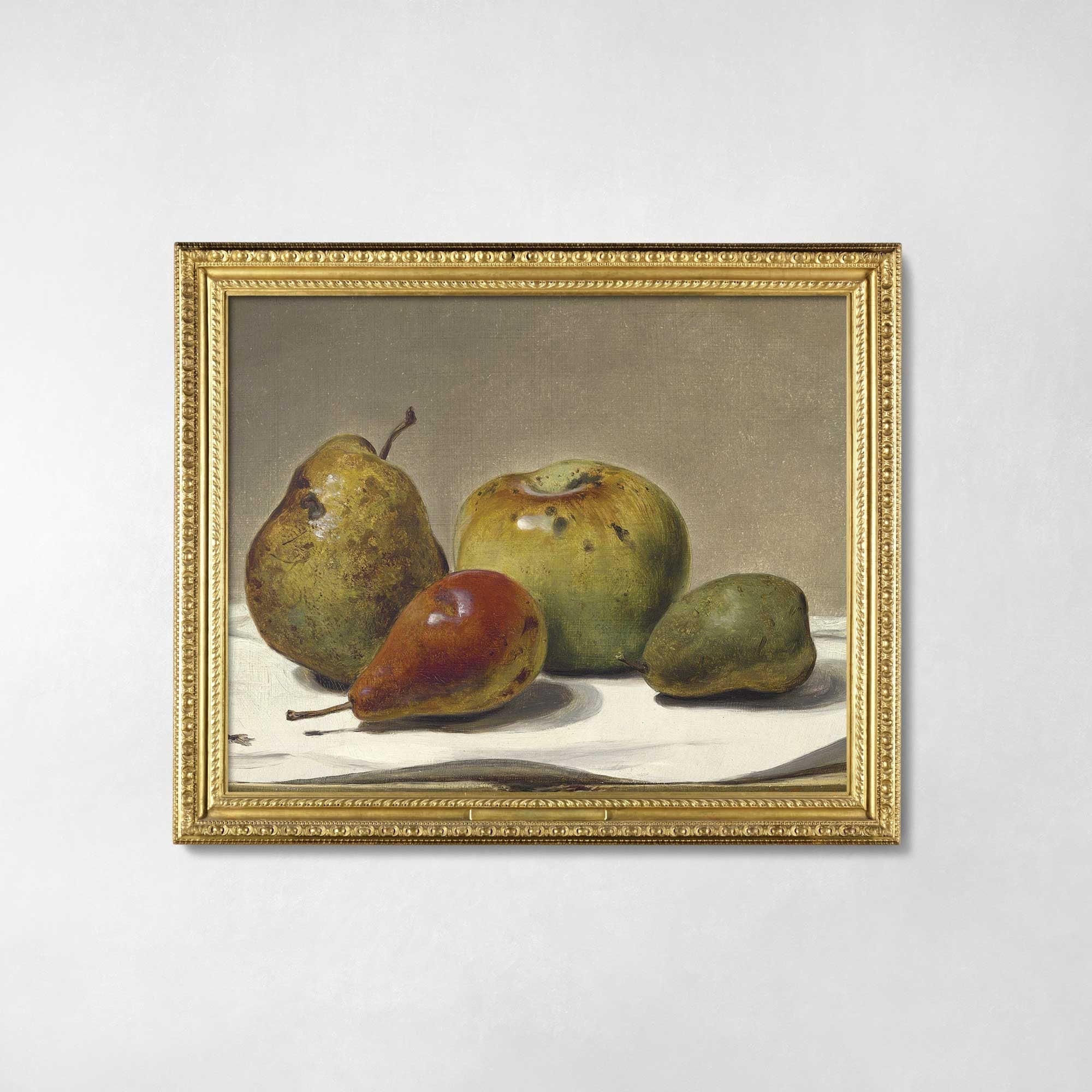 Apple and Pear Vintage Print - Hartsholme Prints