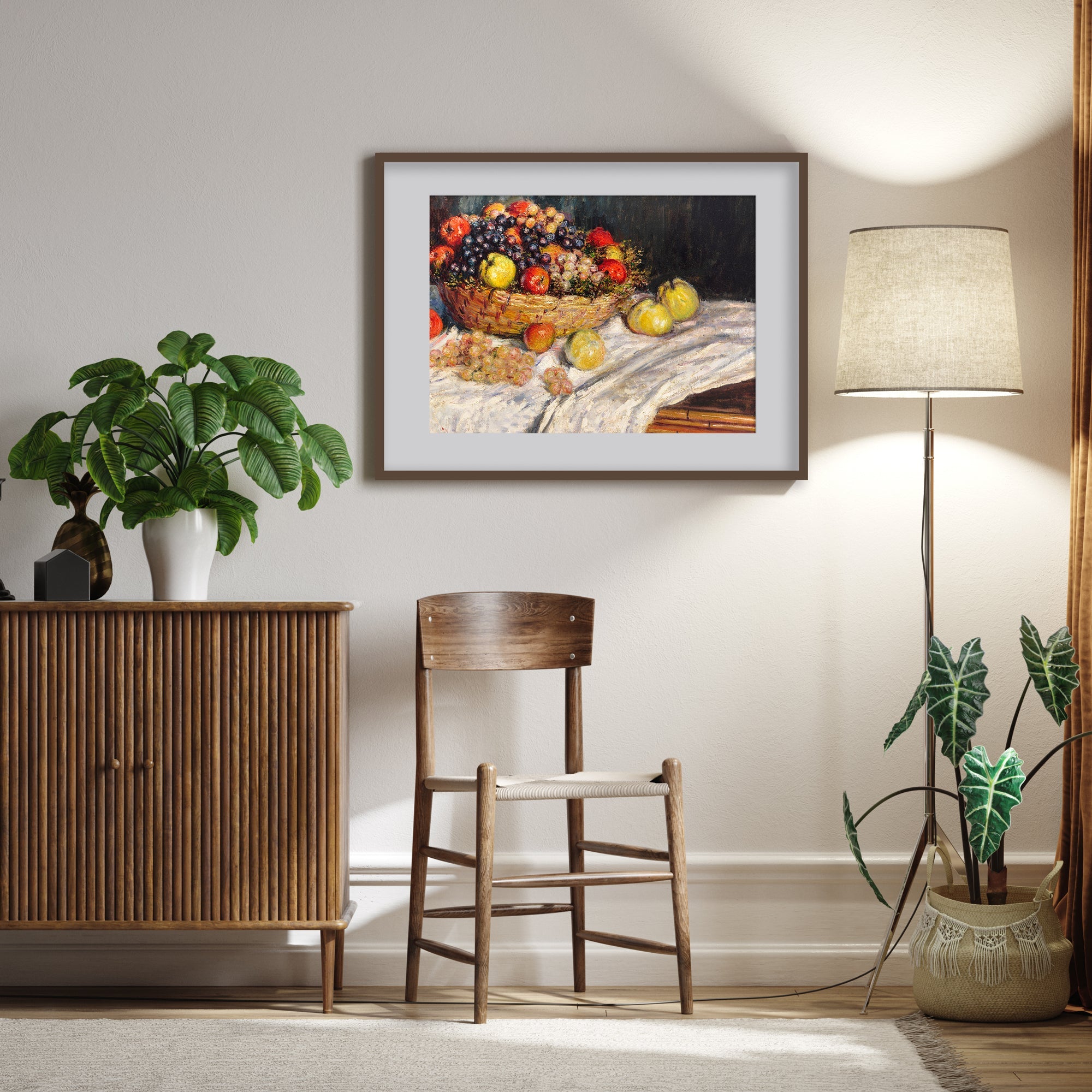 Apples and Grapes by Claude Monet, Fine Art Print - Hartsholme Prints