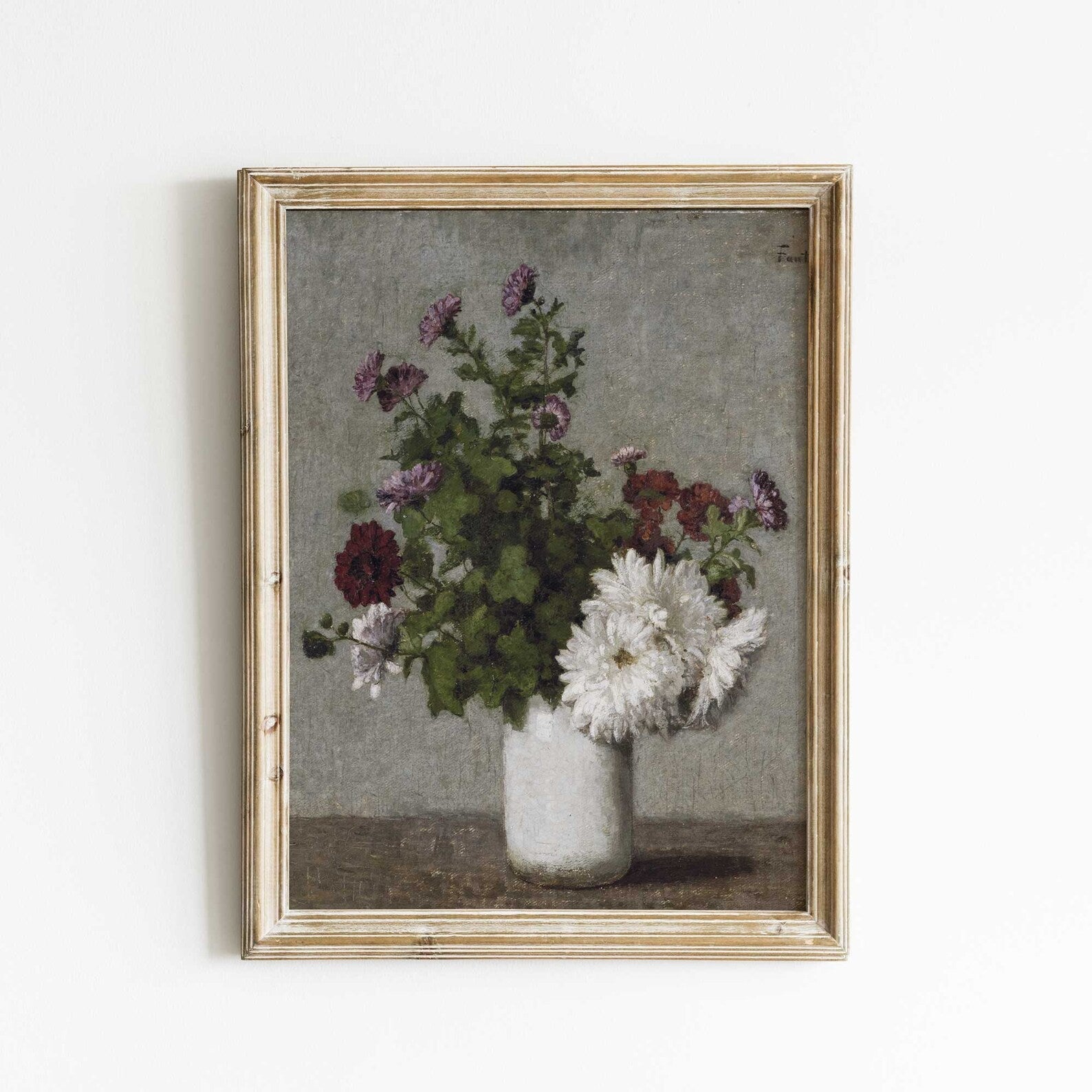 Autumn Wildflowers Still Life Print - Hartsholme Prints