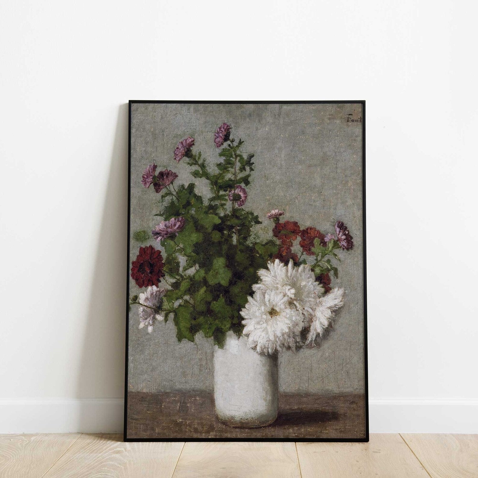 Autumn Wildflowers Still Life Print - Hartsholme Prints