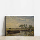 English River Landscape Vintage Art Print - Hartsholme Prints