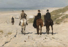Equestrian Beach Scene Print - Hartsholme Prints