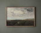 European Coastal Painting with Dramatic Sky - Hartsholme Prints