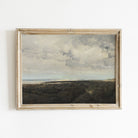 European Coastal Painting with Dramatic Sky - Hartsholme Prints