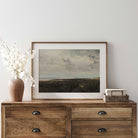 European Coastal Painting with Dramatic Sky - Hartsholme Prints
