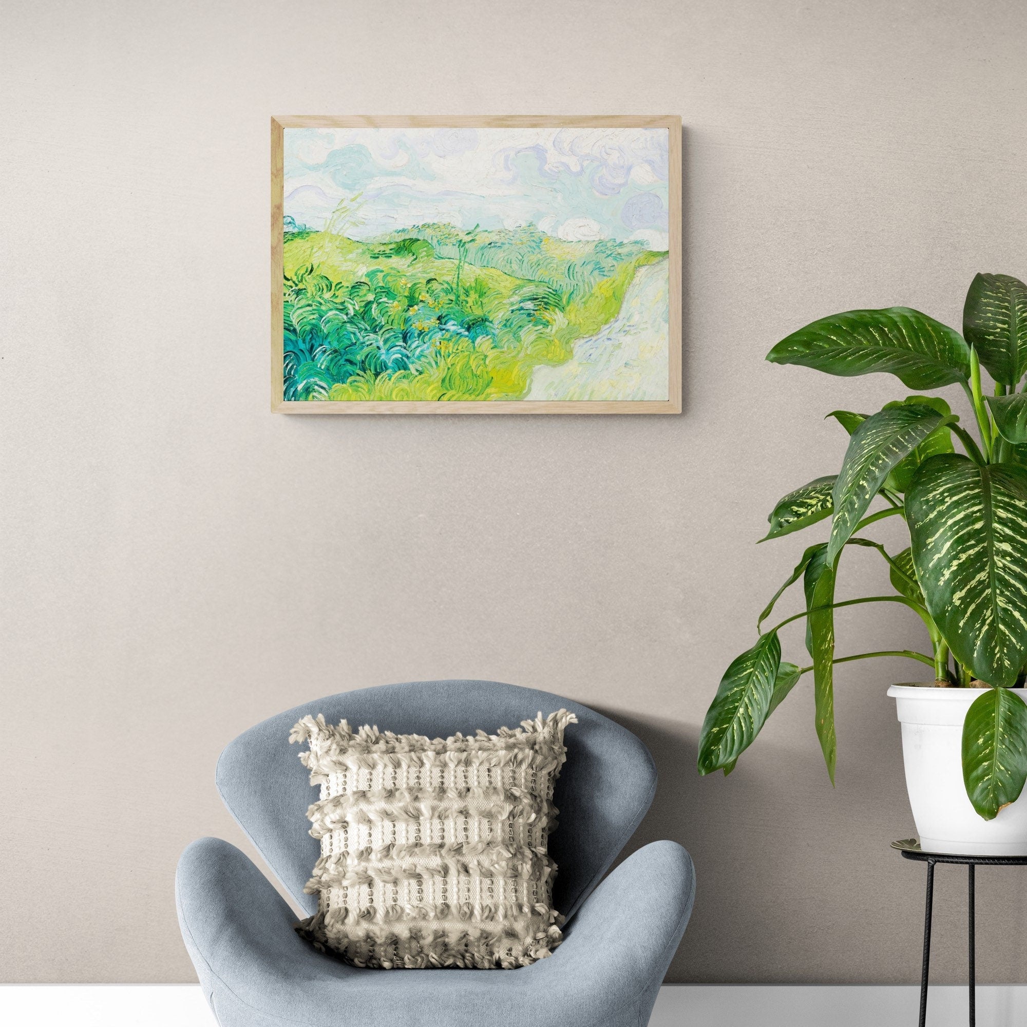 Green Wheat Fields - Hartsholme Prints