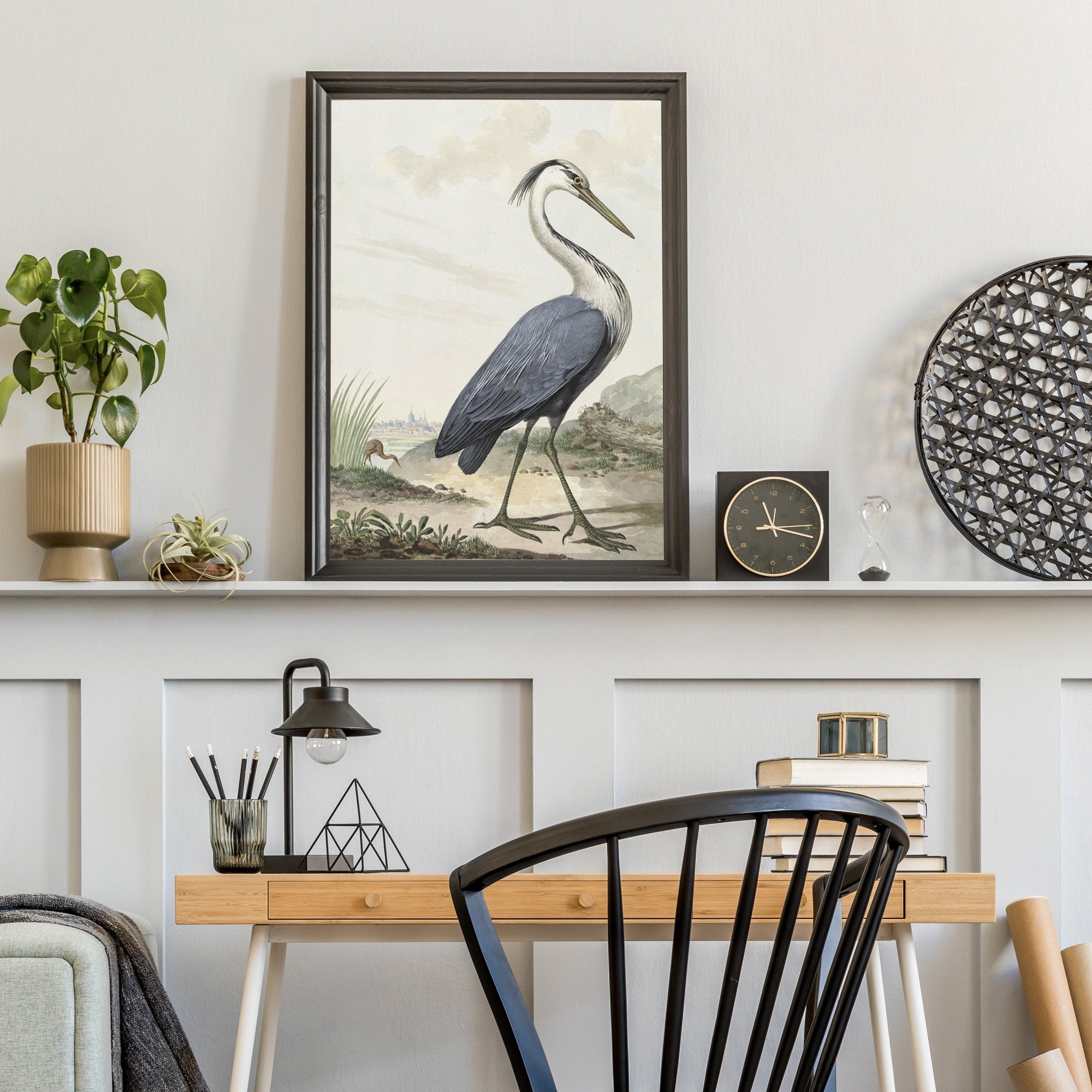 Grey Heron - Hartsholme Prints