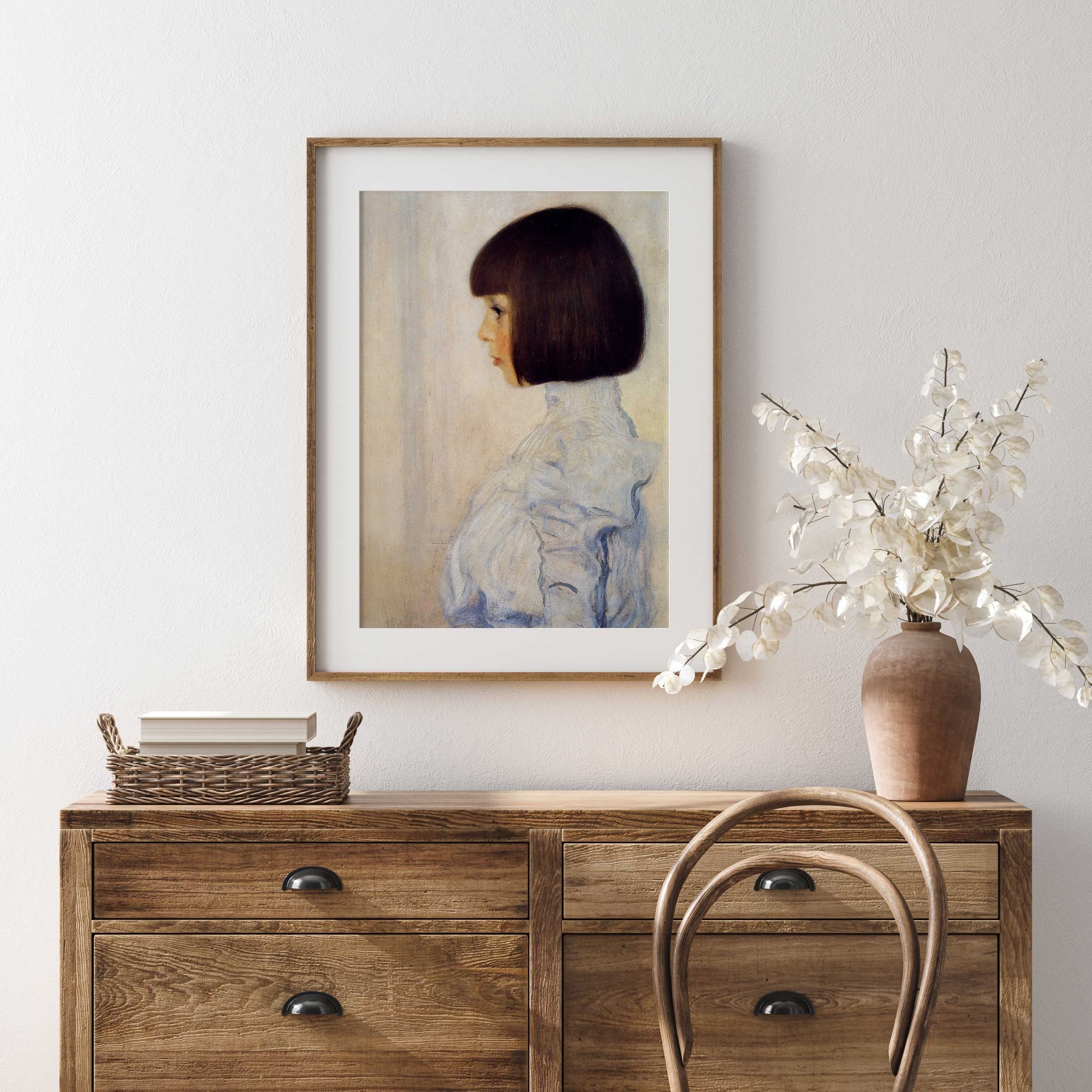 Helene Klim Elegant Portrait, Fine Art Print - Hartsholme Prints