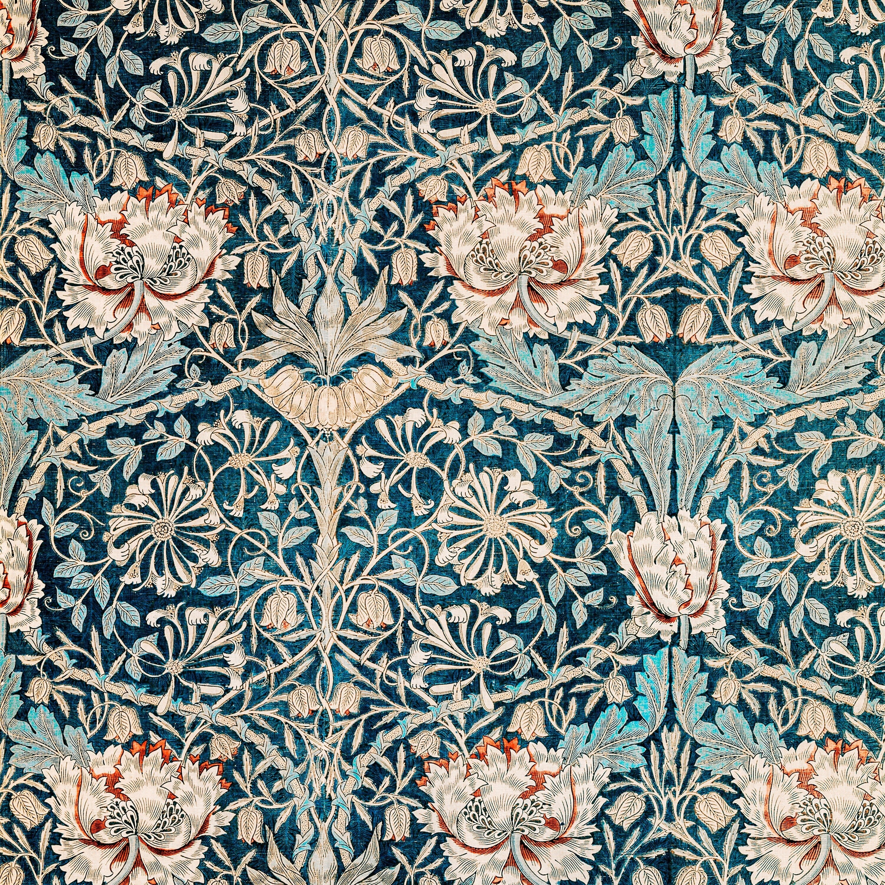 Honeysuckle William Morris Print - Hartsholme Prints