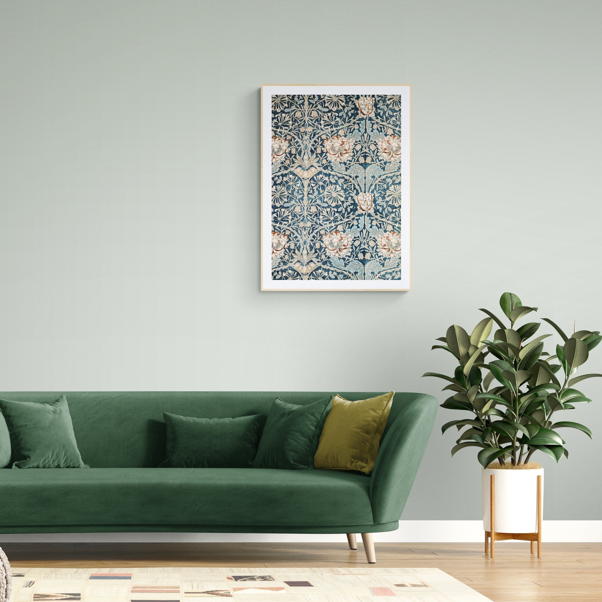 Honeysuckle William Morris Print - Hartsholme Prints