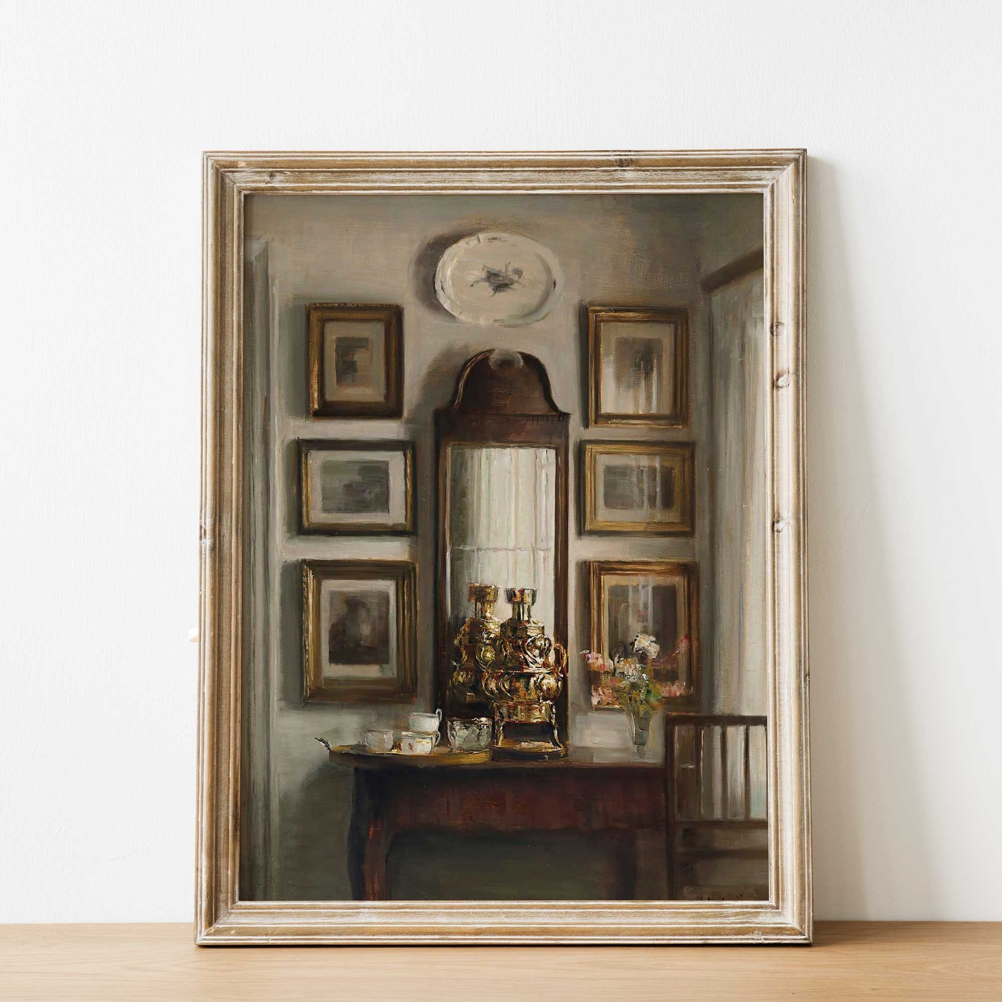 Interior with a Samovar - Hartsholme Prints