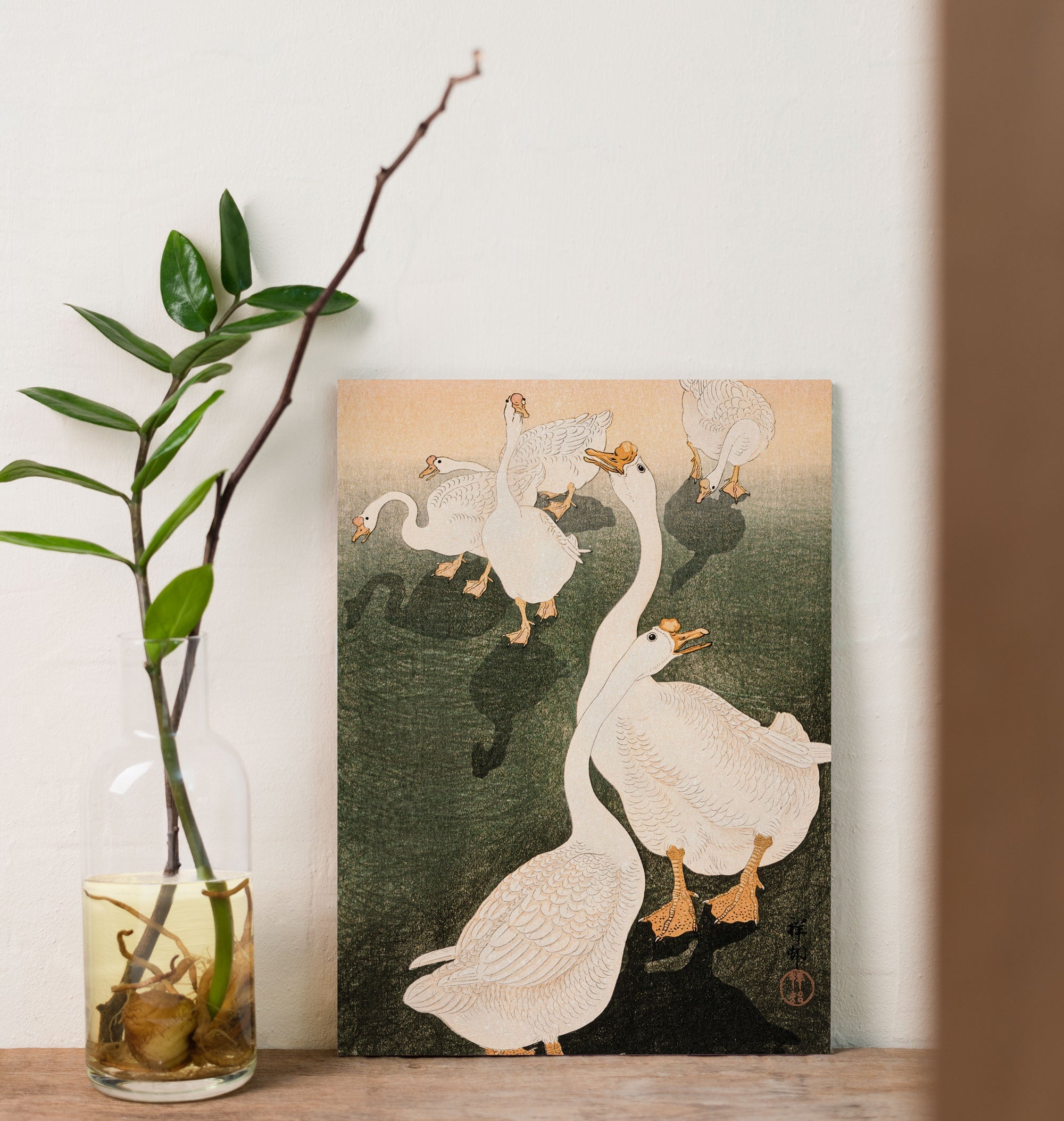 Japanese Geese Print - Hartsholme Prints