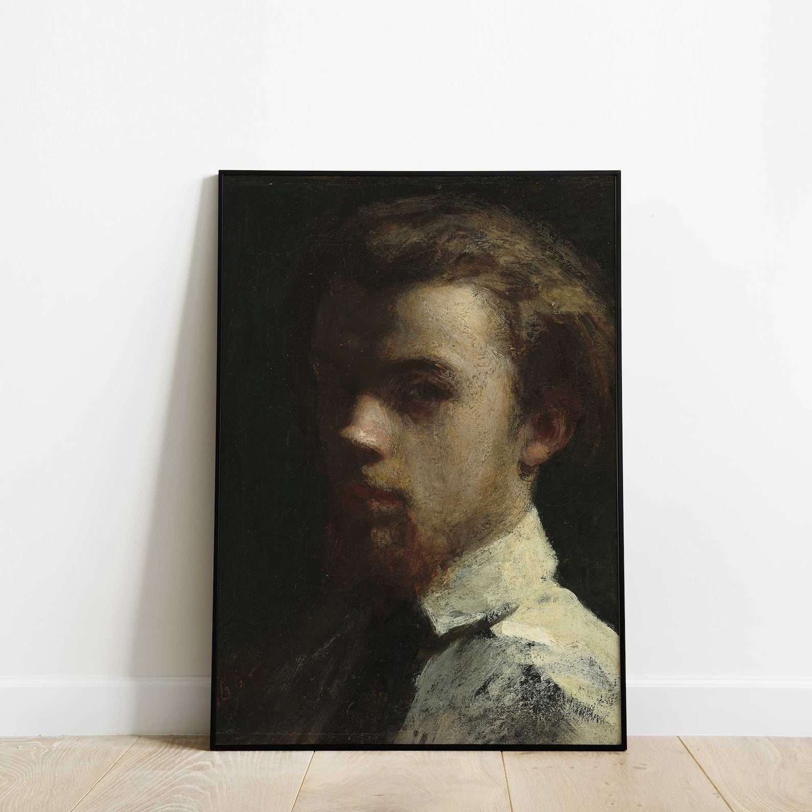 Moody French Gentleman Print - Hartsholme Prints