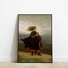 Moody Girl Portrait with Books - Hartsholme Prints