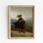 Moody Girl Portrait with Books - Hartsholme Prints