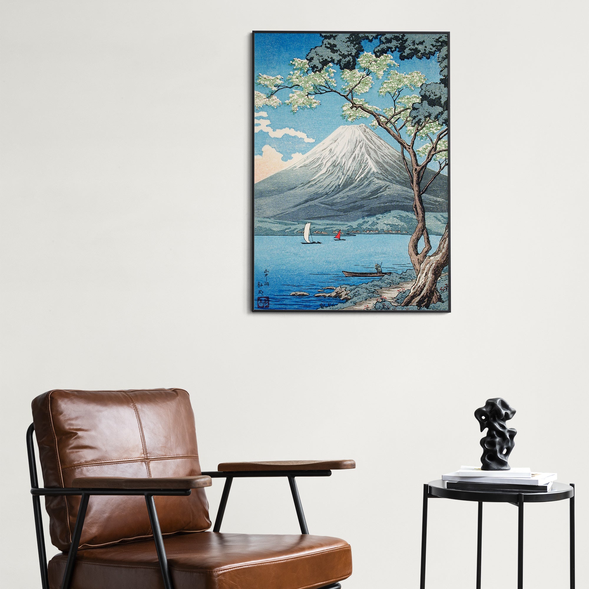 Mount Fuji from Lake Yamanaka - Hartsholme Prints