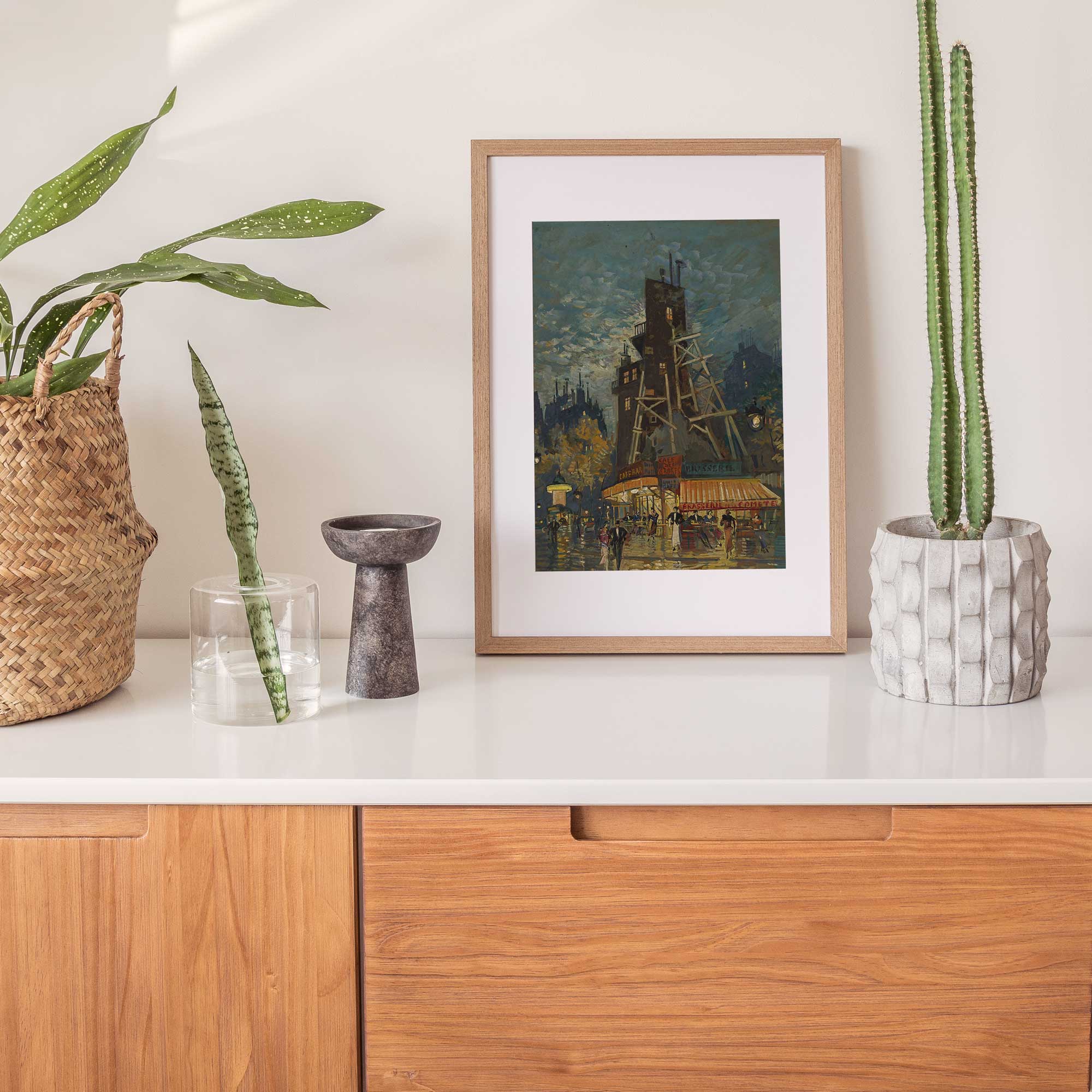 Paris Landscape Print - Hartsholme Prints