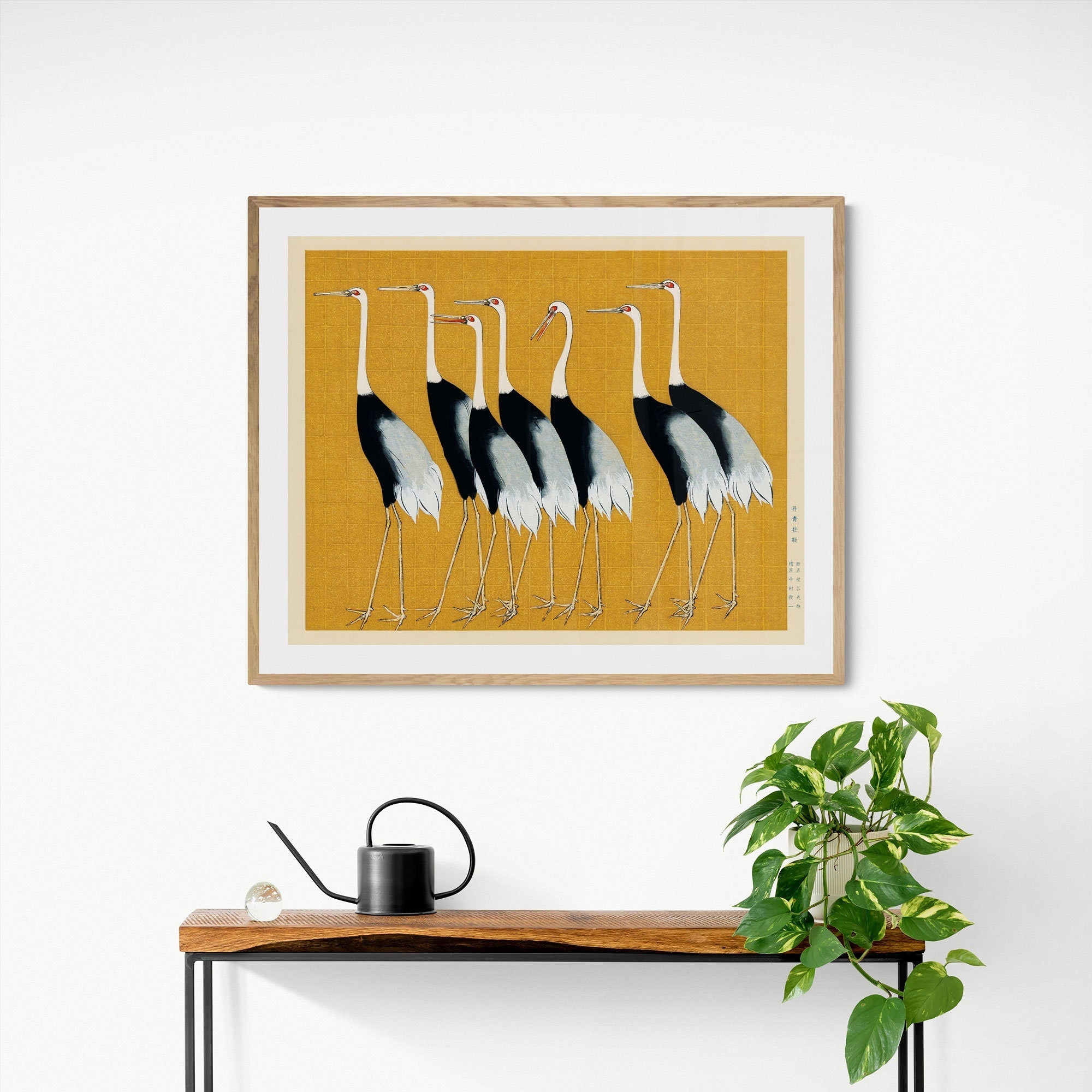 Red Crowned Crane - Hartsholme Prints