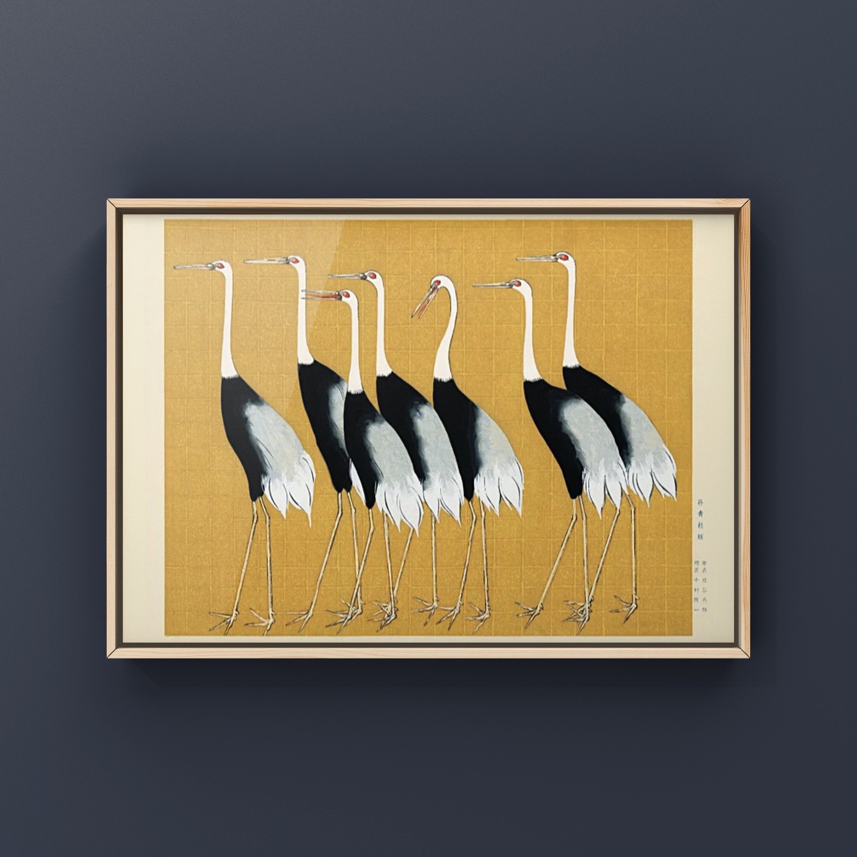 Red Crowned Crane - Hartsholme Prints