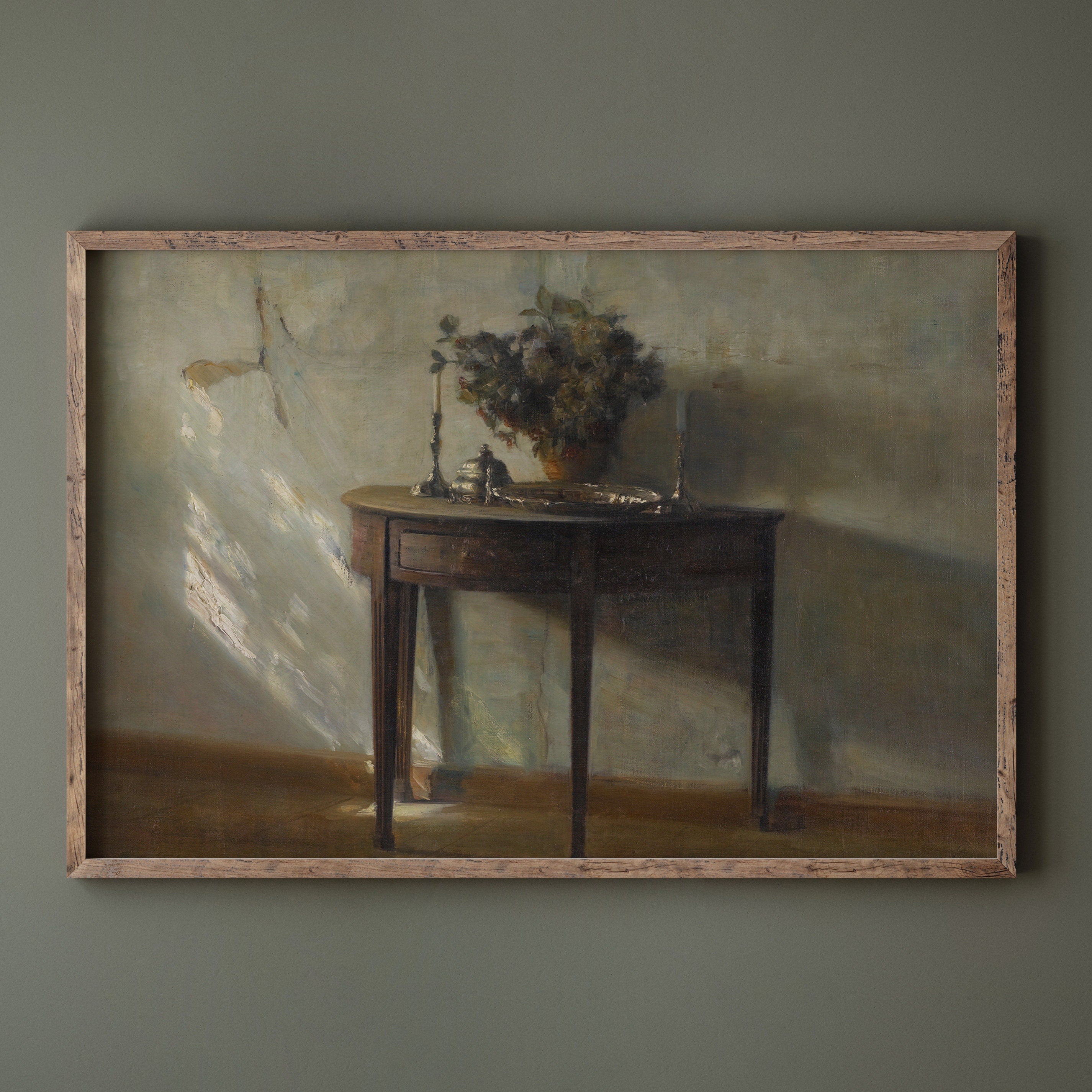 Sunlit Room Interior Scene - Hartsholme Prints