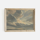 Sunset and Wispy Clouds Over Italian Countryside Print - Hartsholme Prints