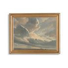 Sunset and Wispy Clouds Over Italian Countryside Print - Hartsholme Prints