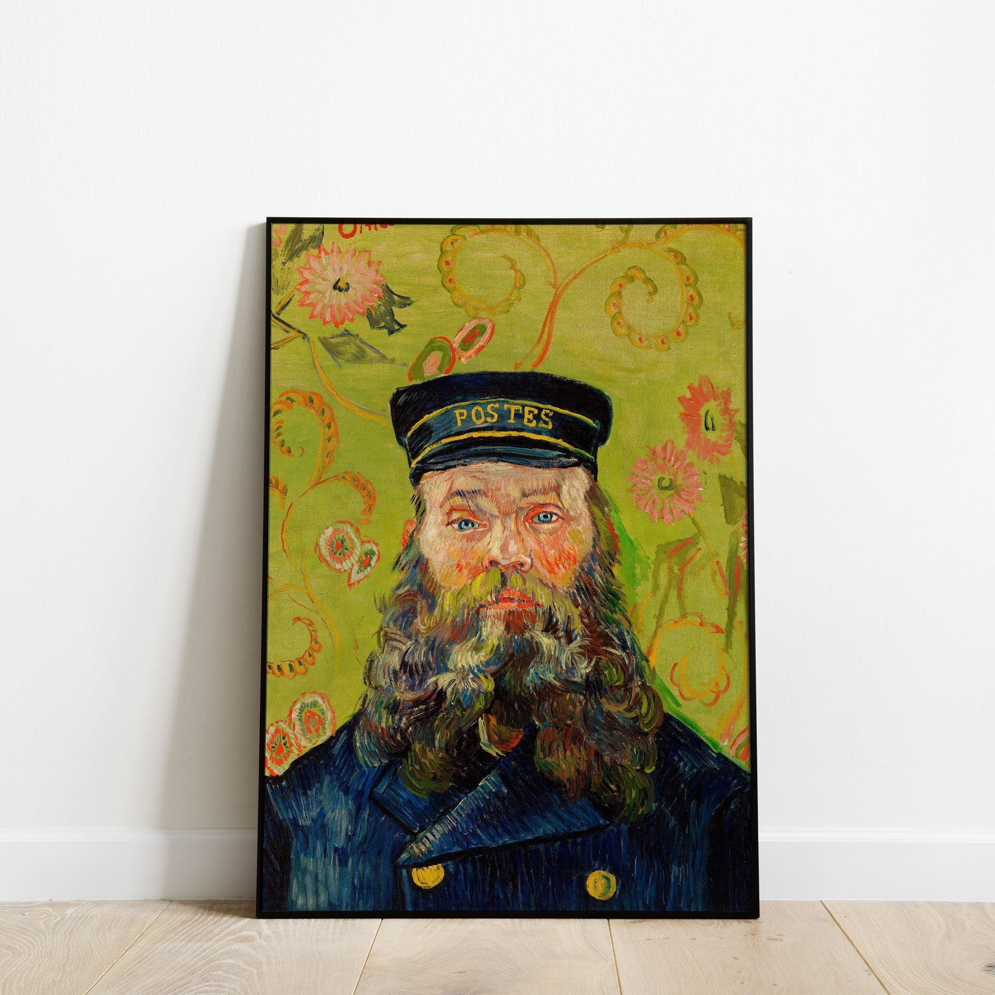 The Postman by Vincent Vang Gogh Vintage Portrait Print - Hartsholme Prints