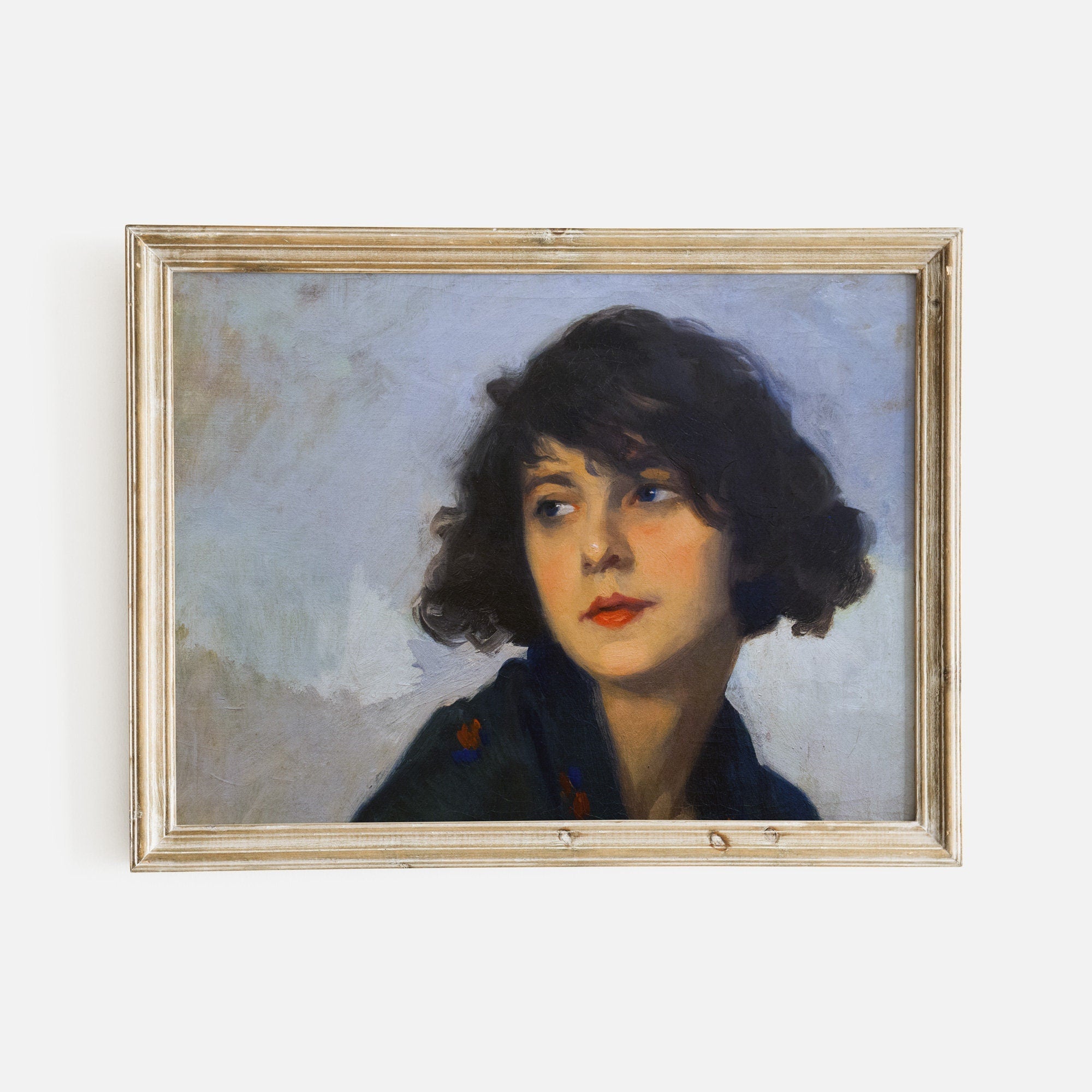 French Woman Portrait
