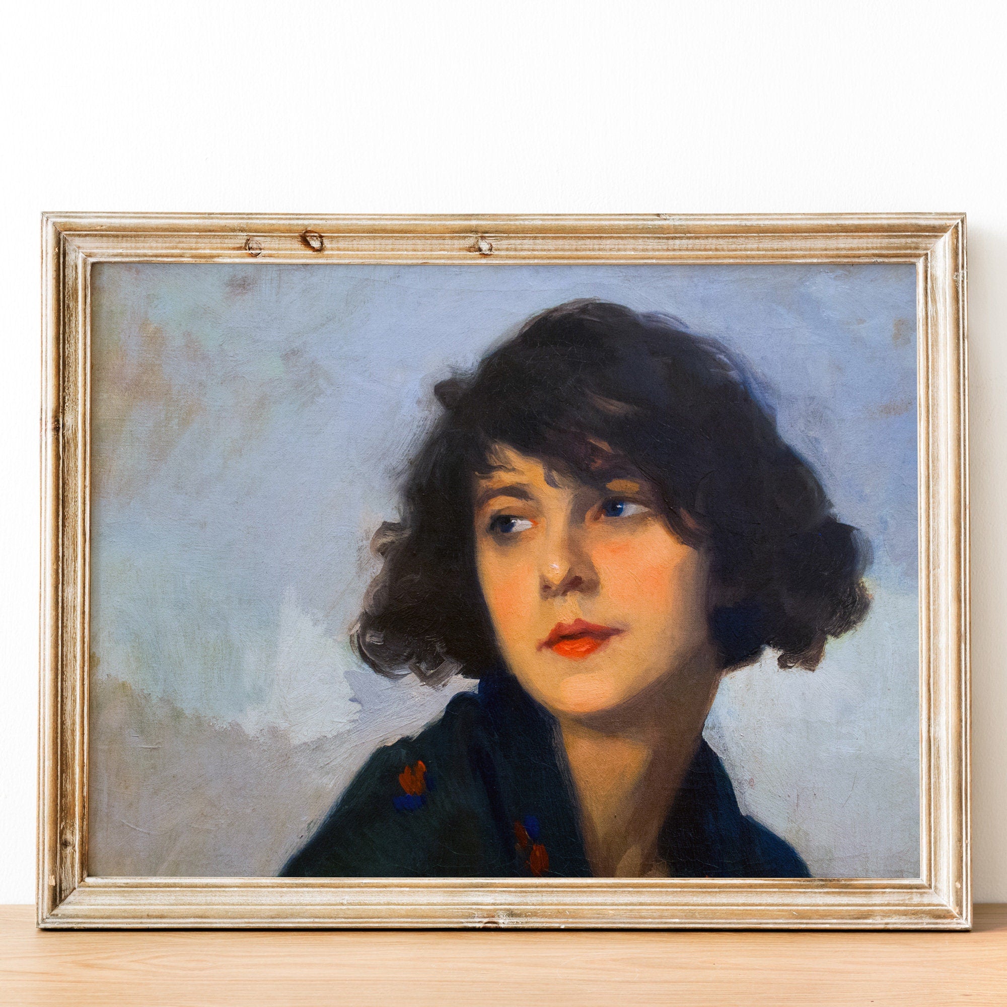 French Woman Portrait
