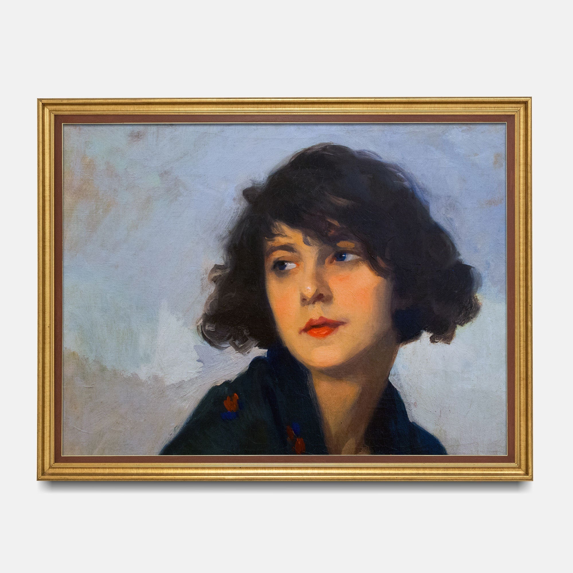 French Woman Portrait
