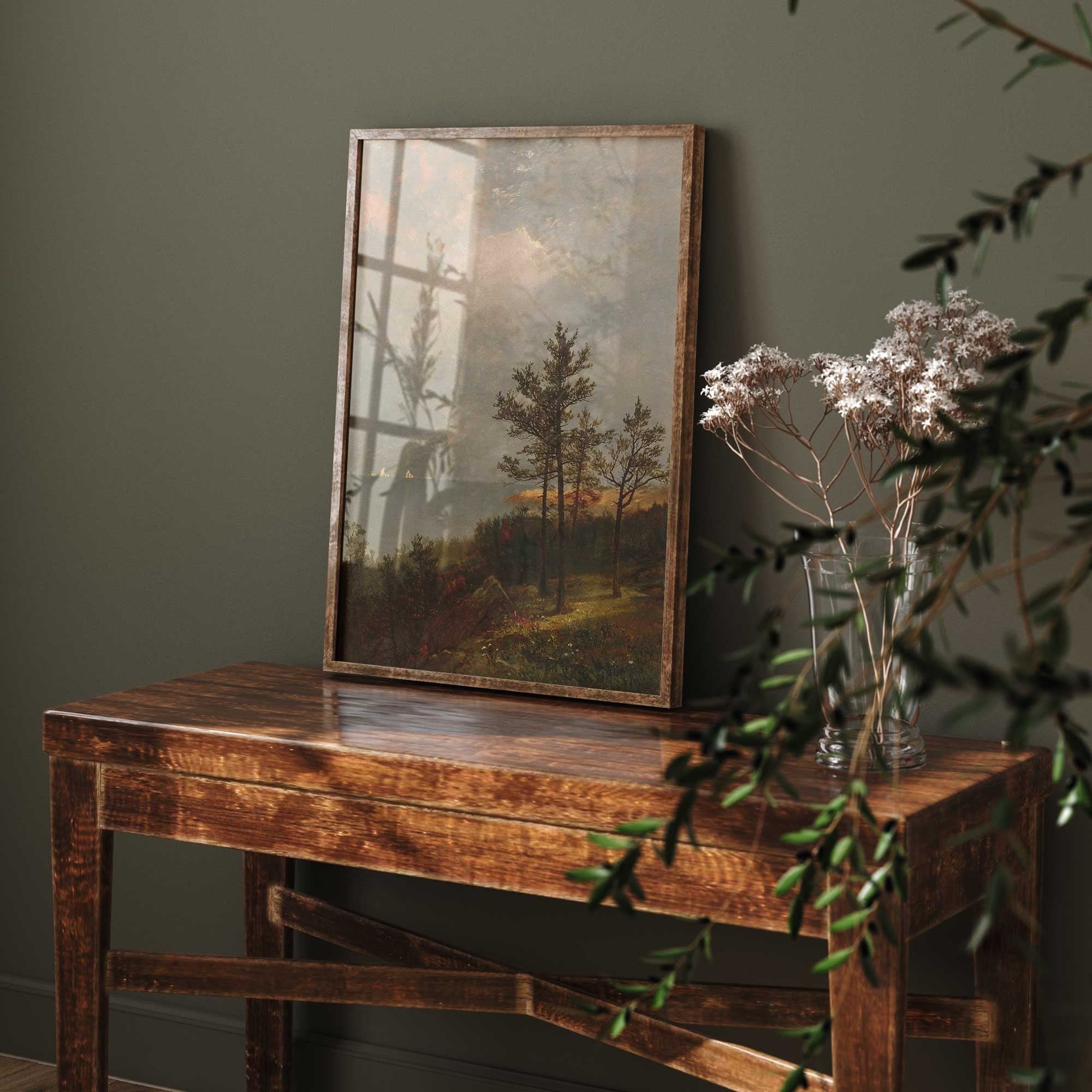 Vintage Autumn Lake - Hartsholme Prints