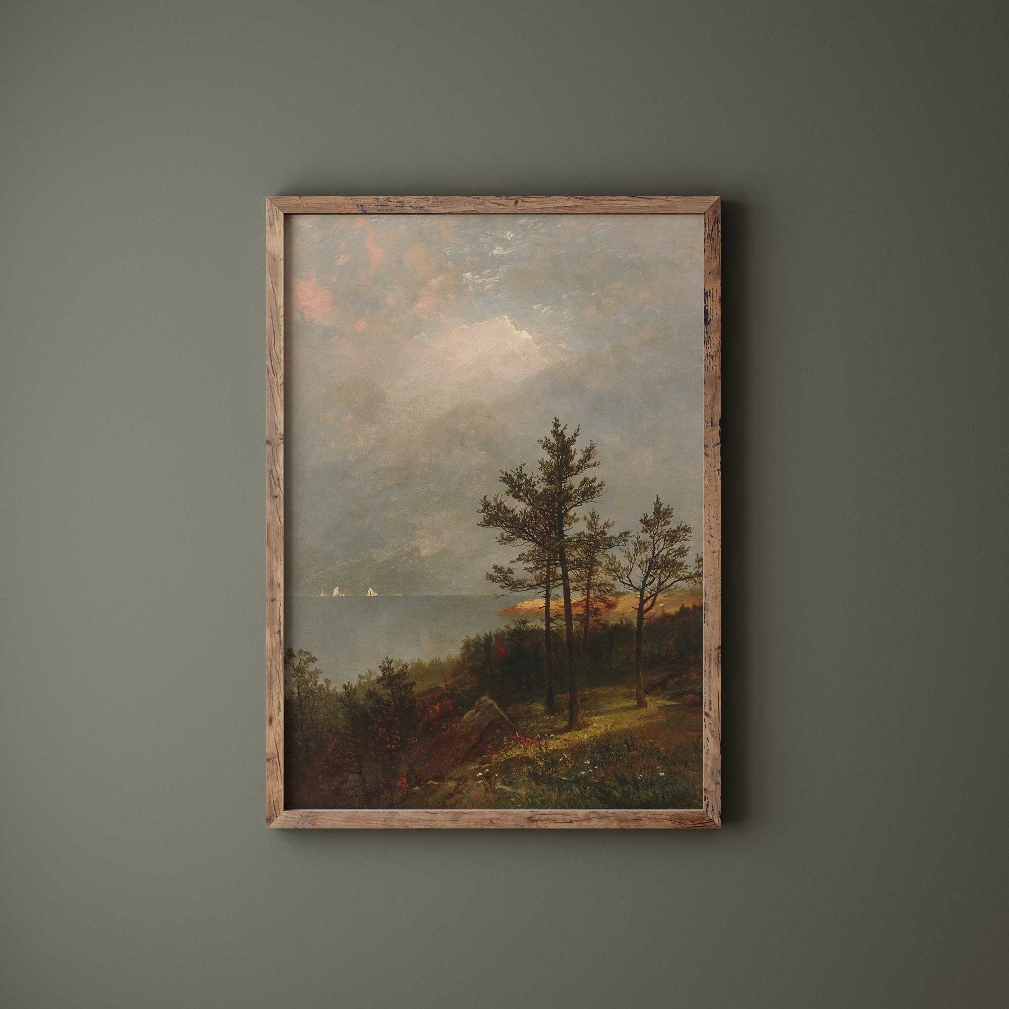 Vintage Autumn Lake - Hartsholme Prints