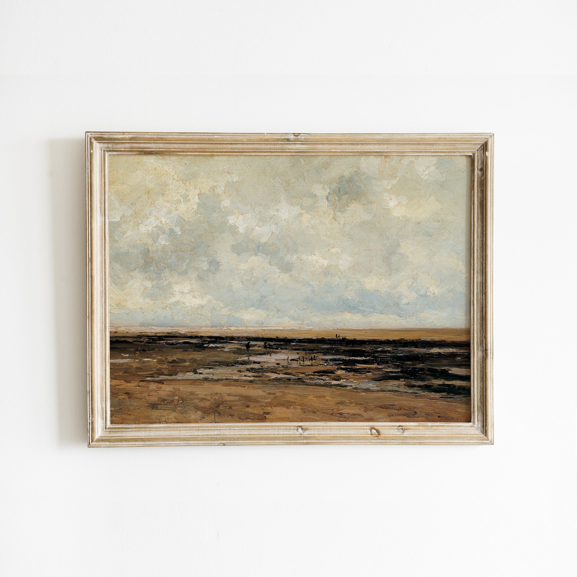 Vintage Coastal Normandy Beach Print - Hartsholme Prints