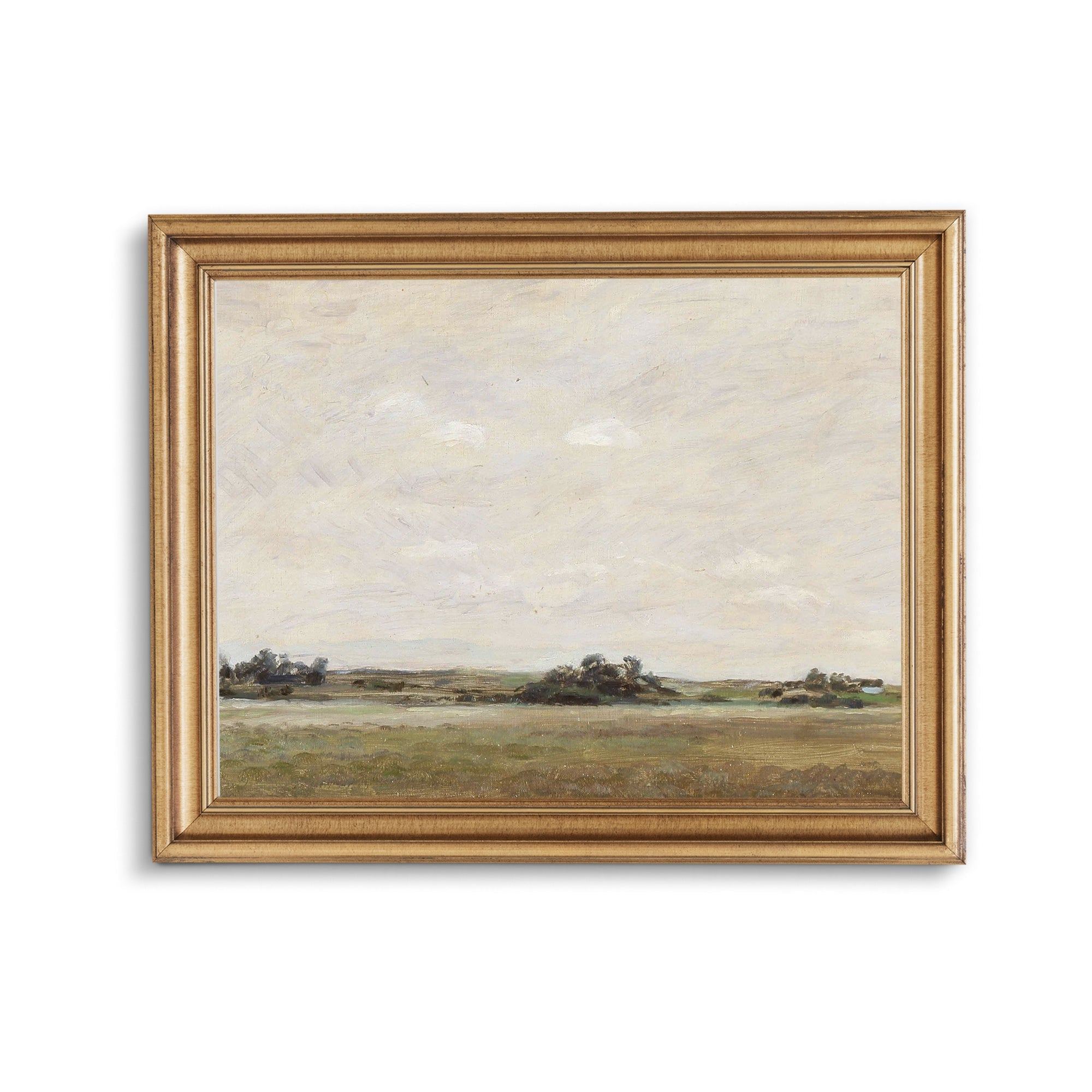 Vintage Field Landscape Print - Hartsholme Prints