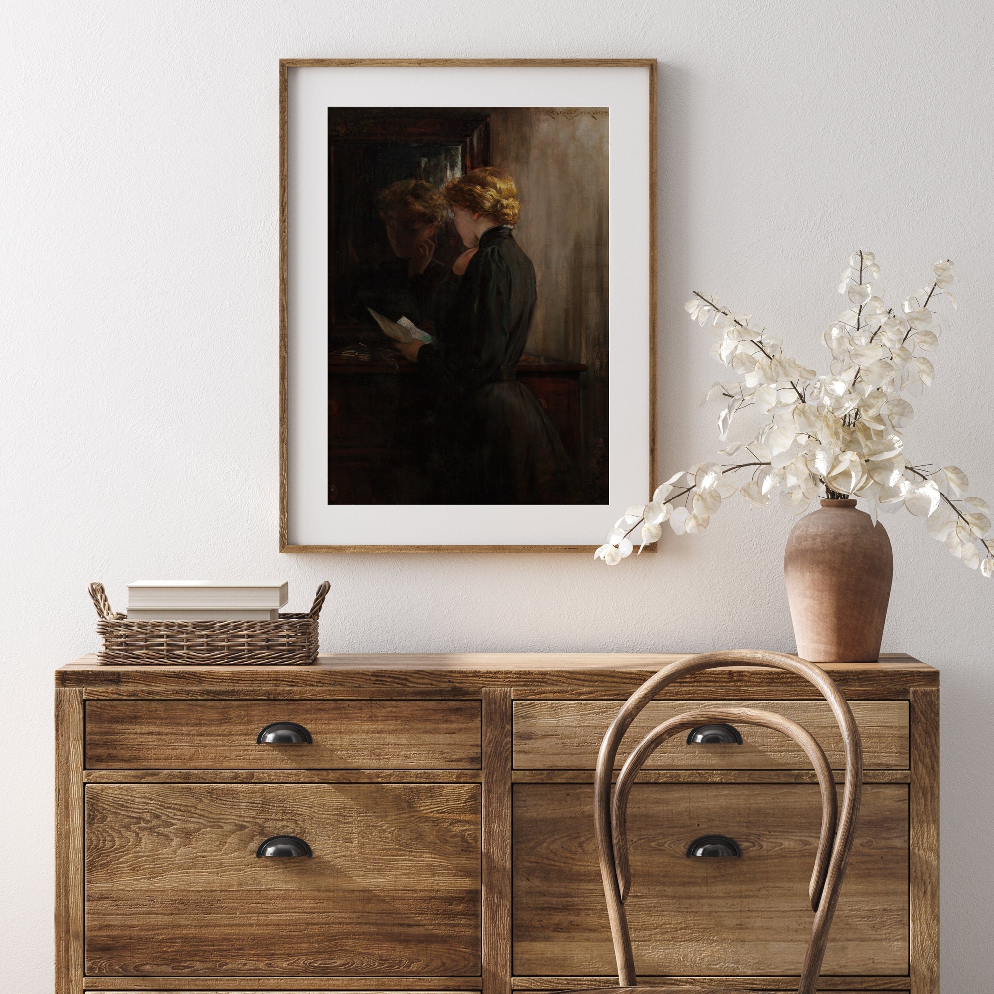 Vintage Portrait: Reflection - Hartsholme Prints