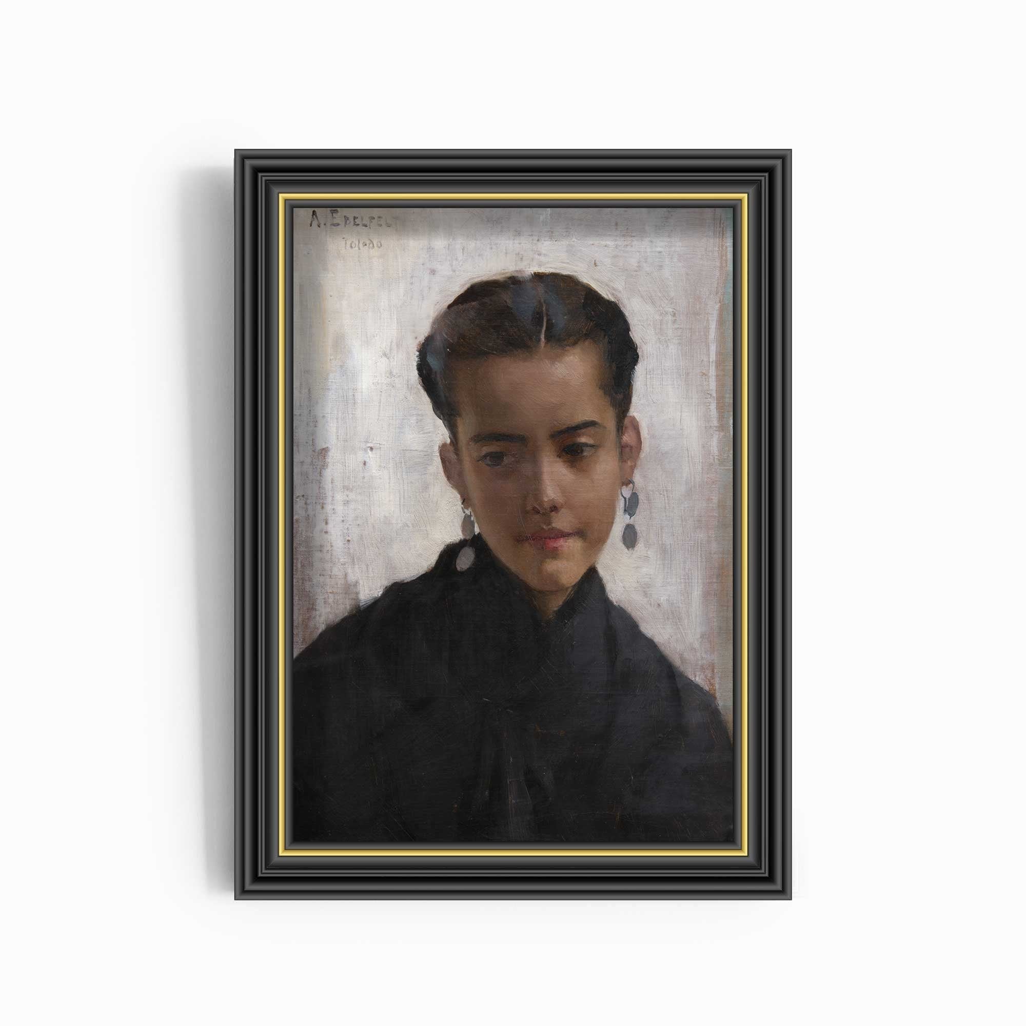Vintage Victorian Portrait, Fine Art Print - Hartsholme Prints