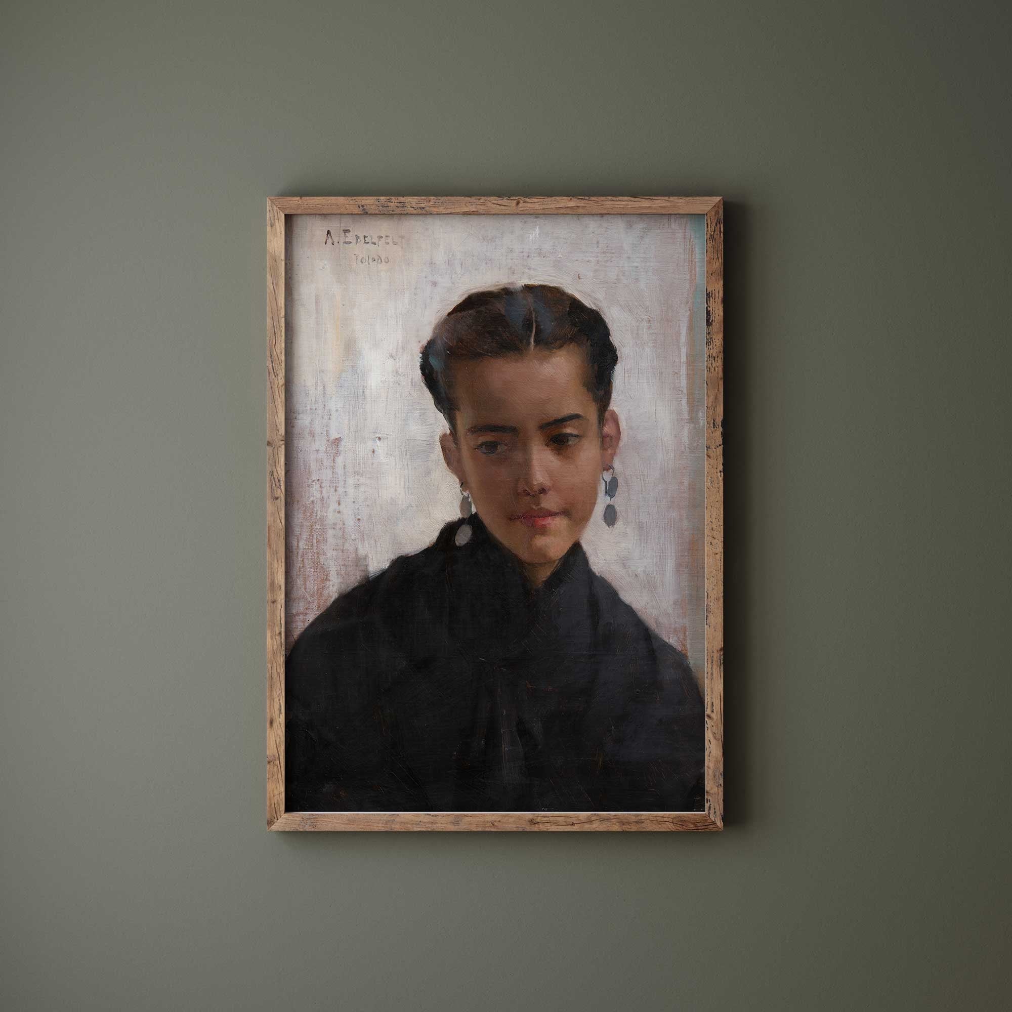 Vintage Victorian Portrait, Fine Art Print - Hartsholme Prints