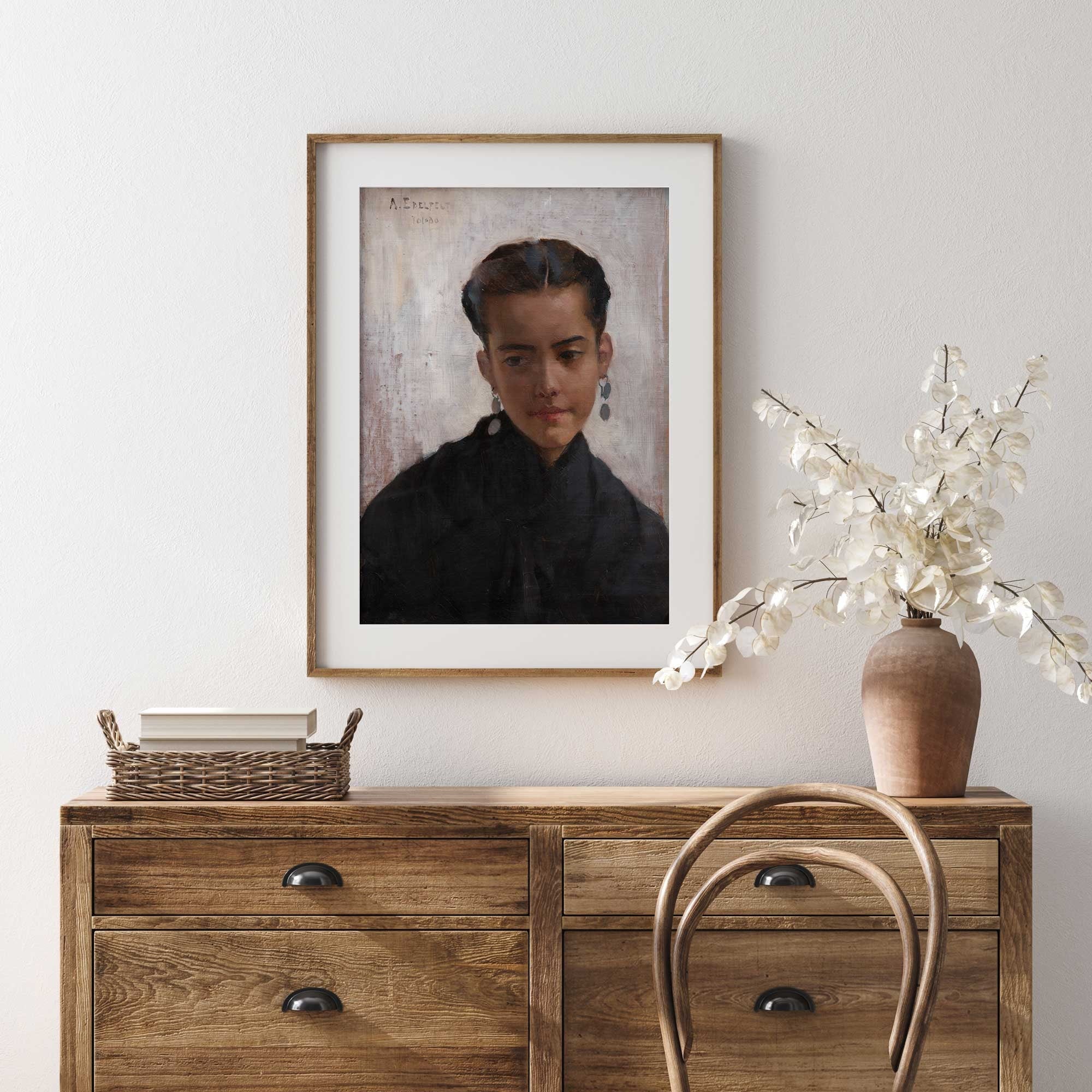 Vintage Victorian Portrait, Fine Art Print - Hartsholme Prints