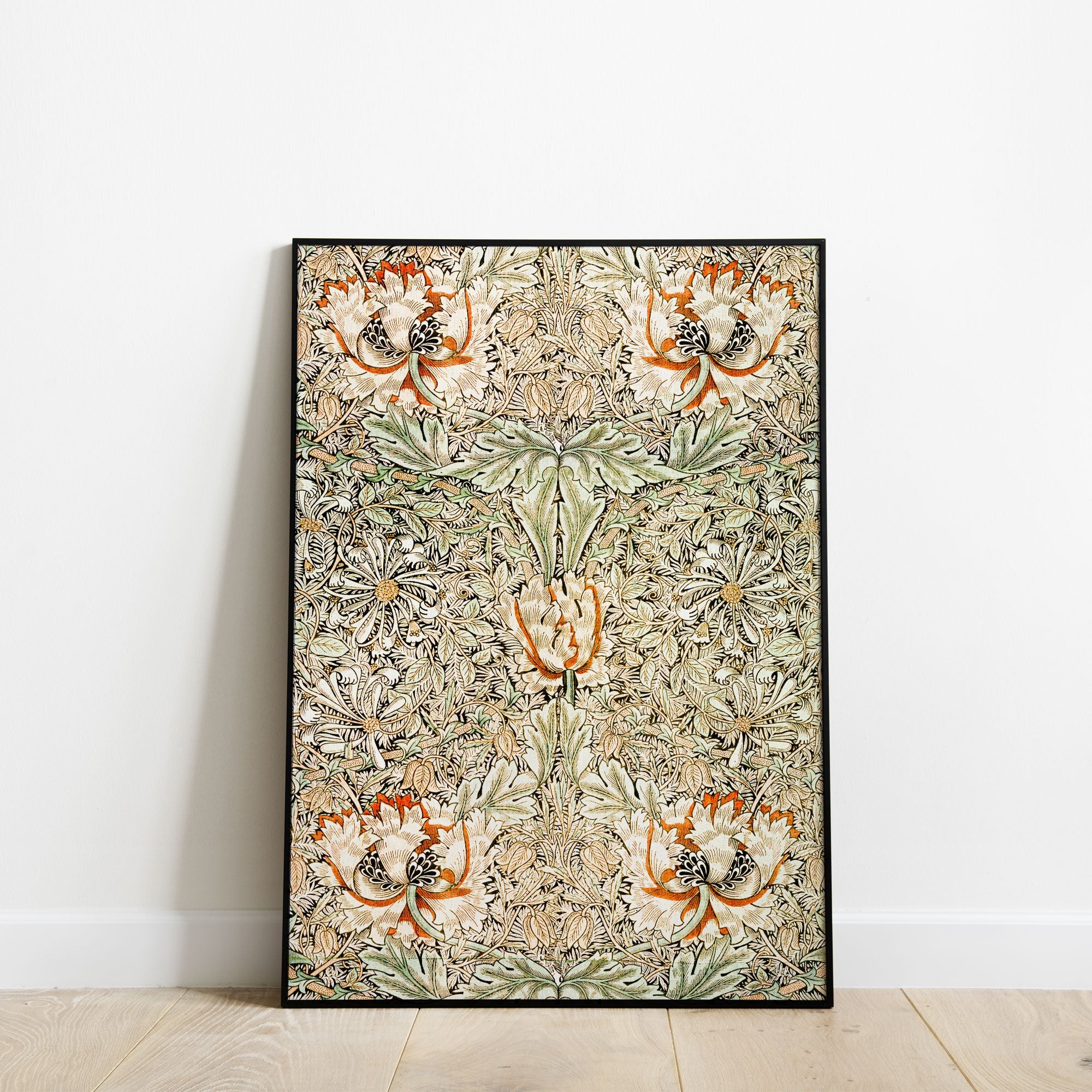 William Morris Honeysuckle and Tulip Print - Hartsholme Prints