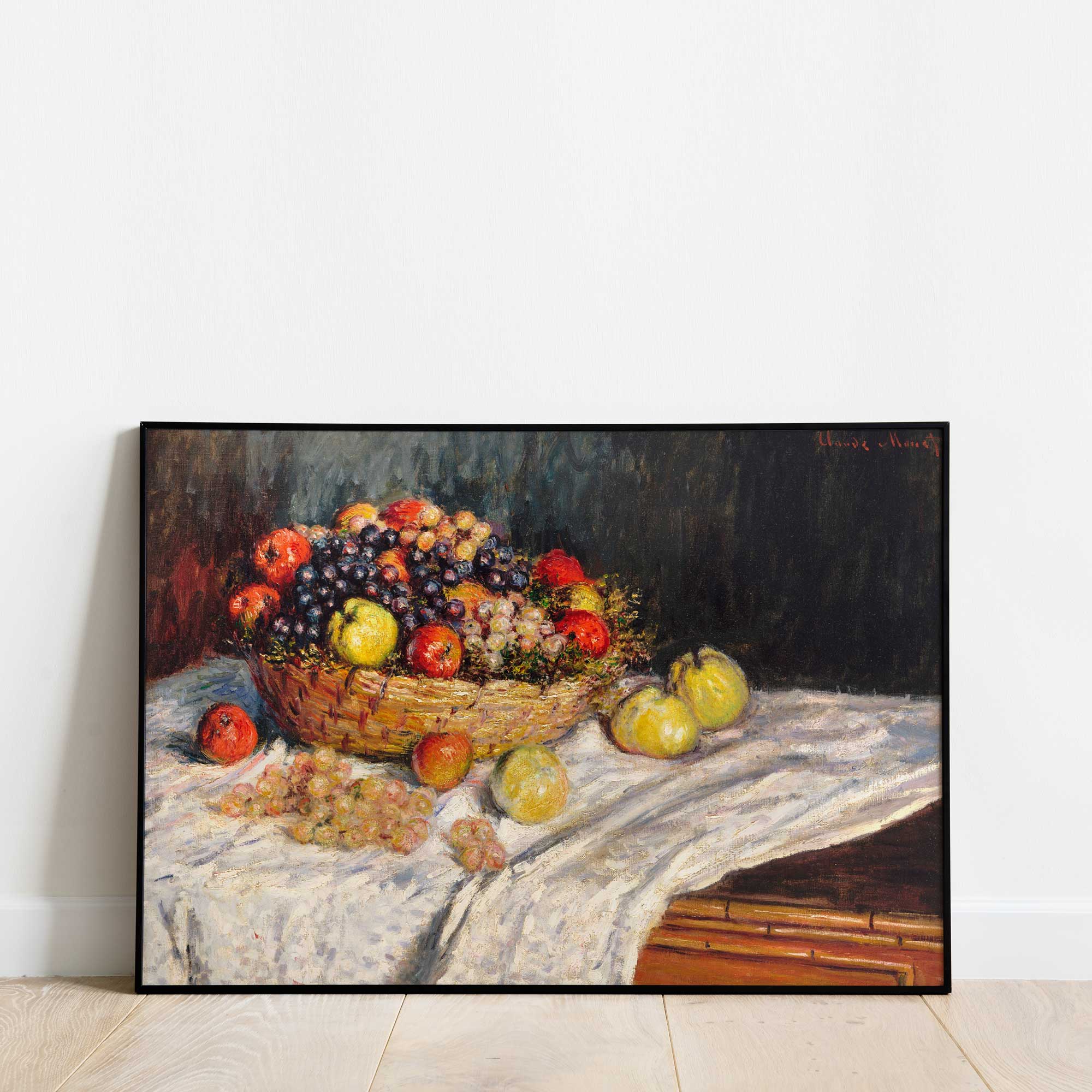 Apples and Grapes by Claude Monet, Fine Art Print - Hartsholme Prints