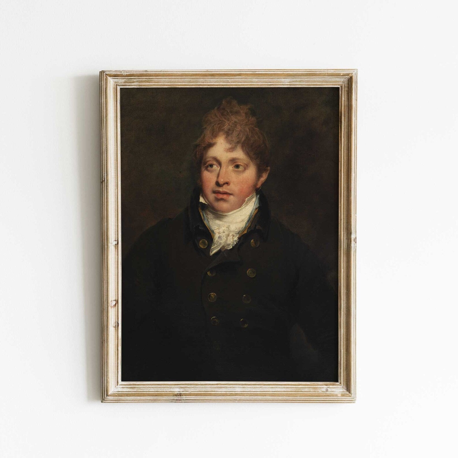 Classic Portrait of a Regency Era Gentleman - Hartsholme Prints