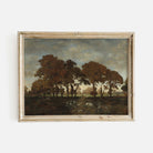 French Country Autumn Landscape Print - Hartsholme Prints