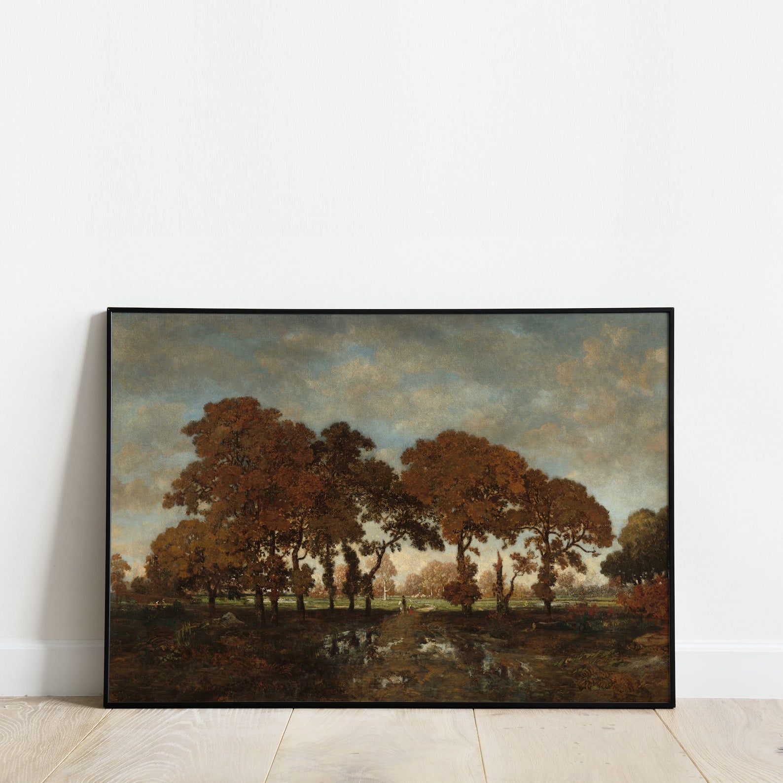 French Country Autumn Landscape Print - Hartsholme Prints