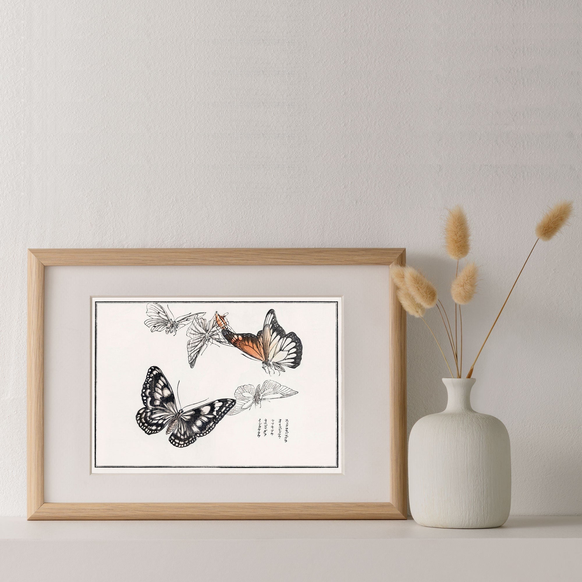 Japanese Butterfly Print - Hartsholme Prints