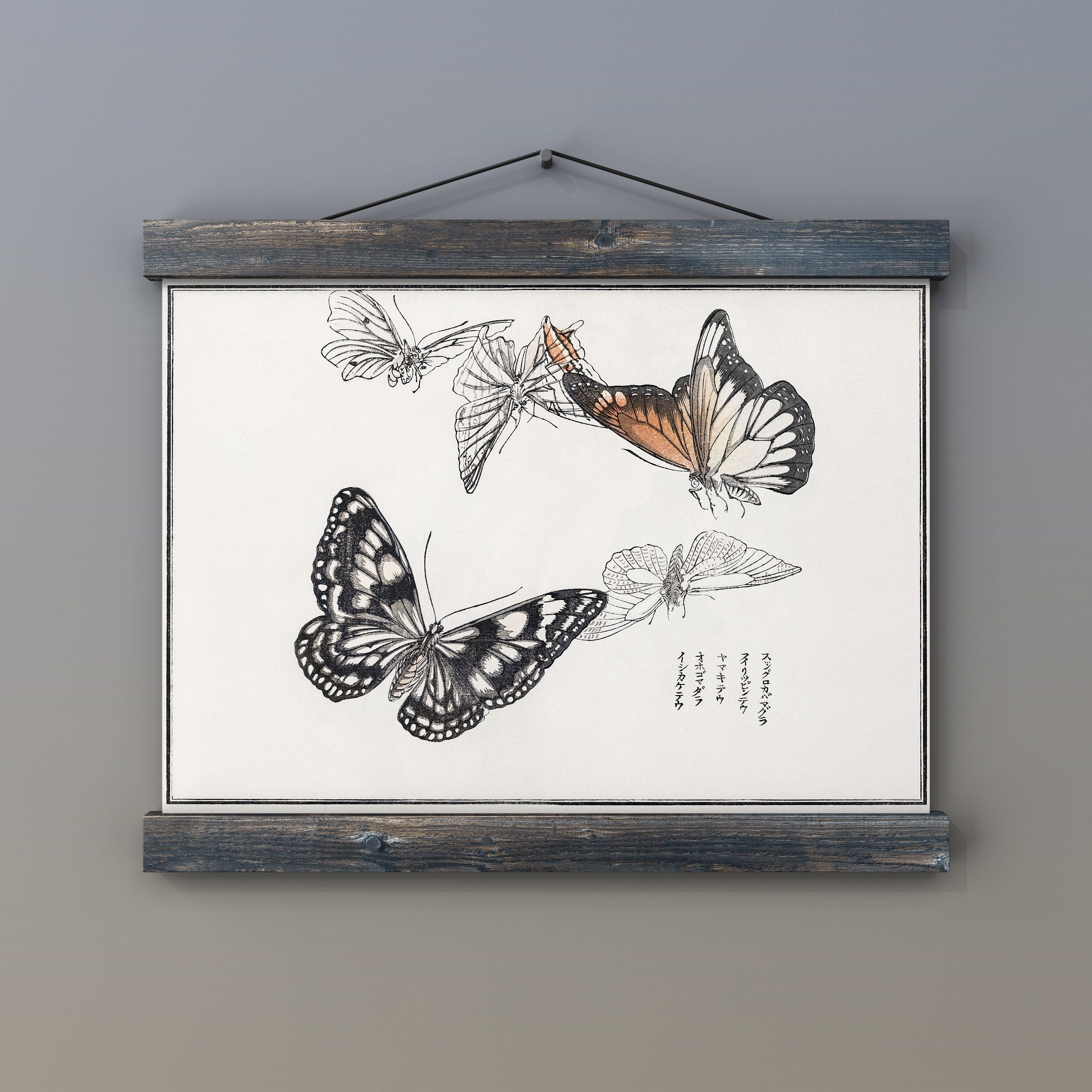 Japanese Butterfly Print - Hartsholme Prints